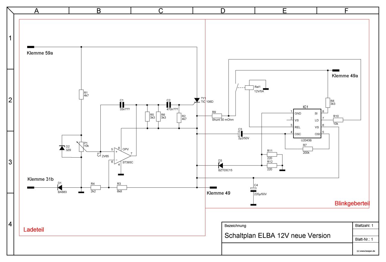 Simson Gleichrichter Schaltplan - Wiring Diagram